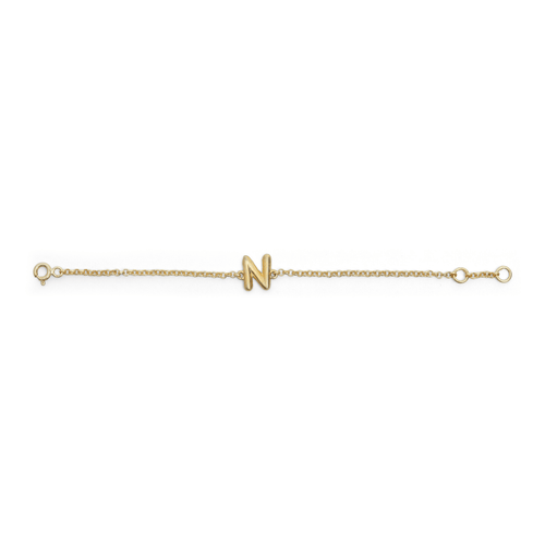 N Letter Bracelet